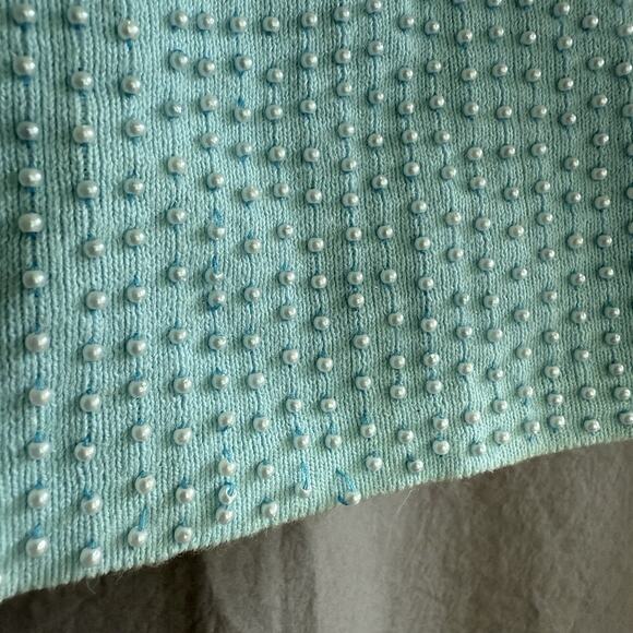 Vintage‎ The Promise Sequin Beaded Cami Mermaid Clubwear Mermaid Rave Top Sz XS - Picture 5 of 15